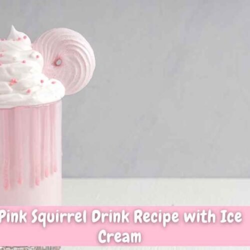 Pink Squirrel Drink Recipe with Ice Cream