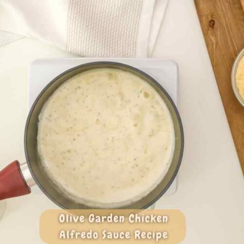 Olive Garden Chicken Alfredo Sauce Recipe