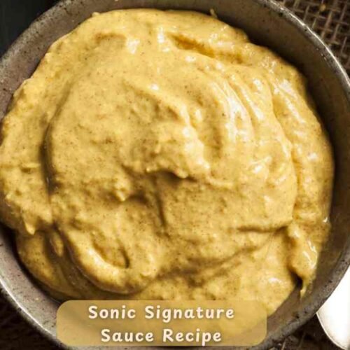 Sonic Signature Sauce Recipe