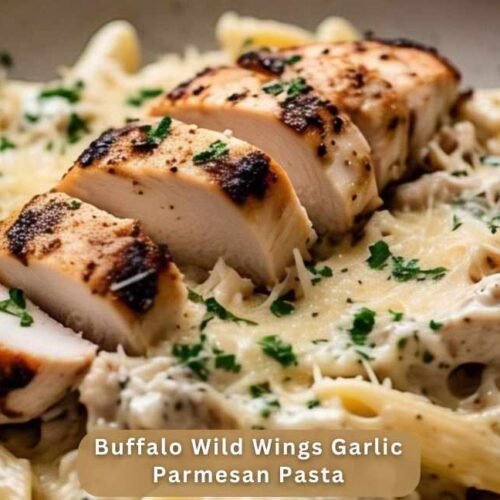 Buffalo Wild Wings Garlic Parmesan Pasta with Chicken Broth