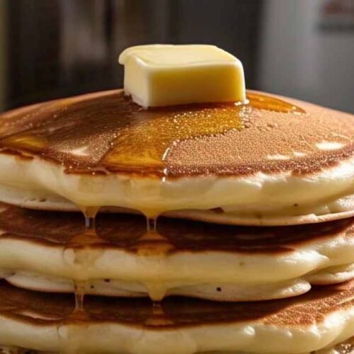 Homemade Pancakes Recipe Without Eggs or Milk