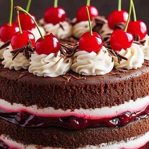 Black Forest Cherry Cake Recipe