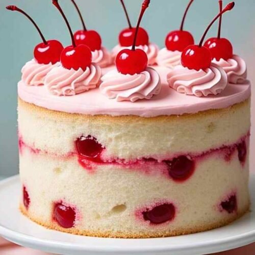 Maraschino Cherry Cake Recipe