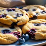 Jiffy Blueberry Cheesecake Cookies Recipe