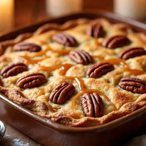 Pecan Pie Dump Cake Recipe